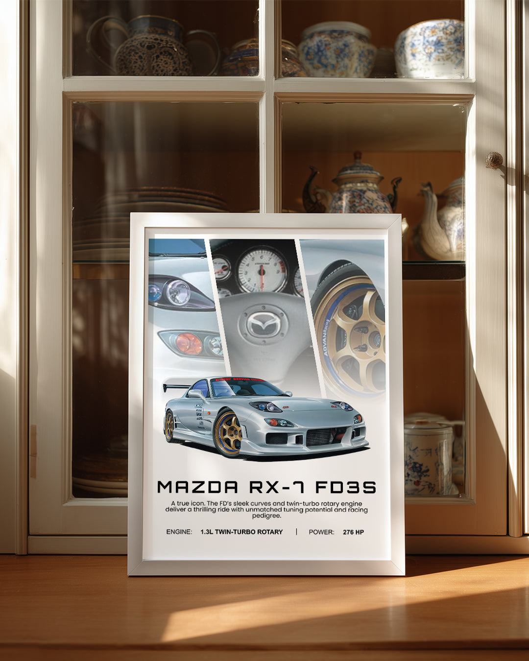 Mazda RX7 FD3S Poster Tablosu