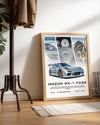Mazda RX7 FD3S Poster Tablosu