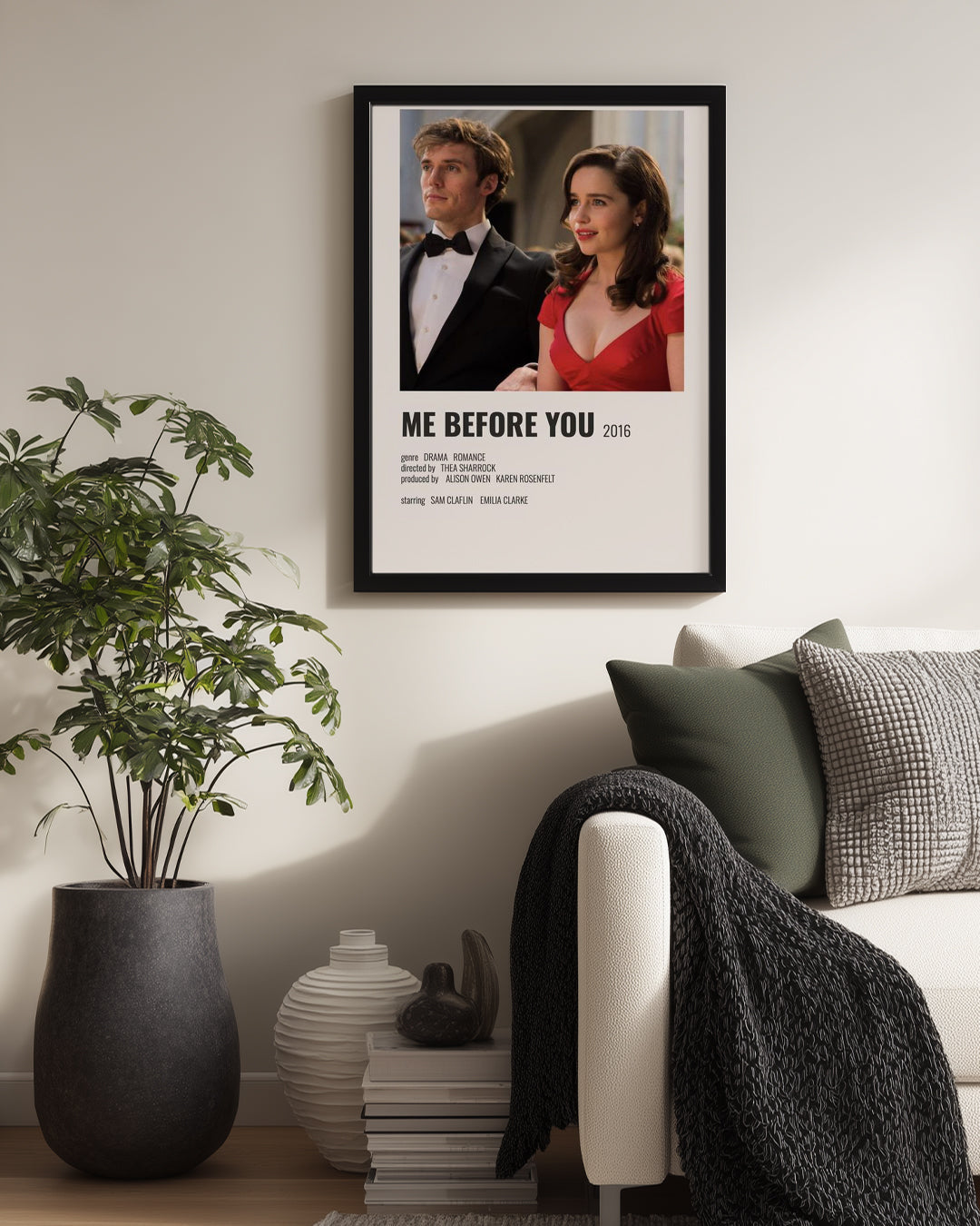 Me Before You Poster Tablosu