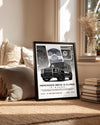 MercedesBenz GClass Poster Tablosu
