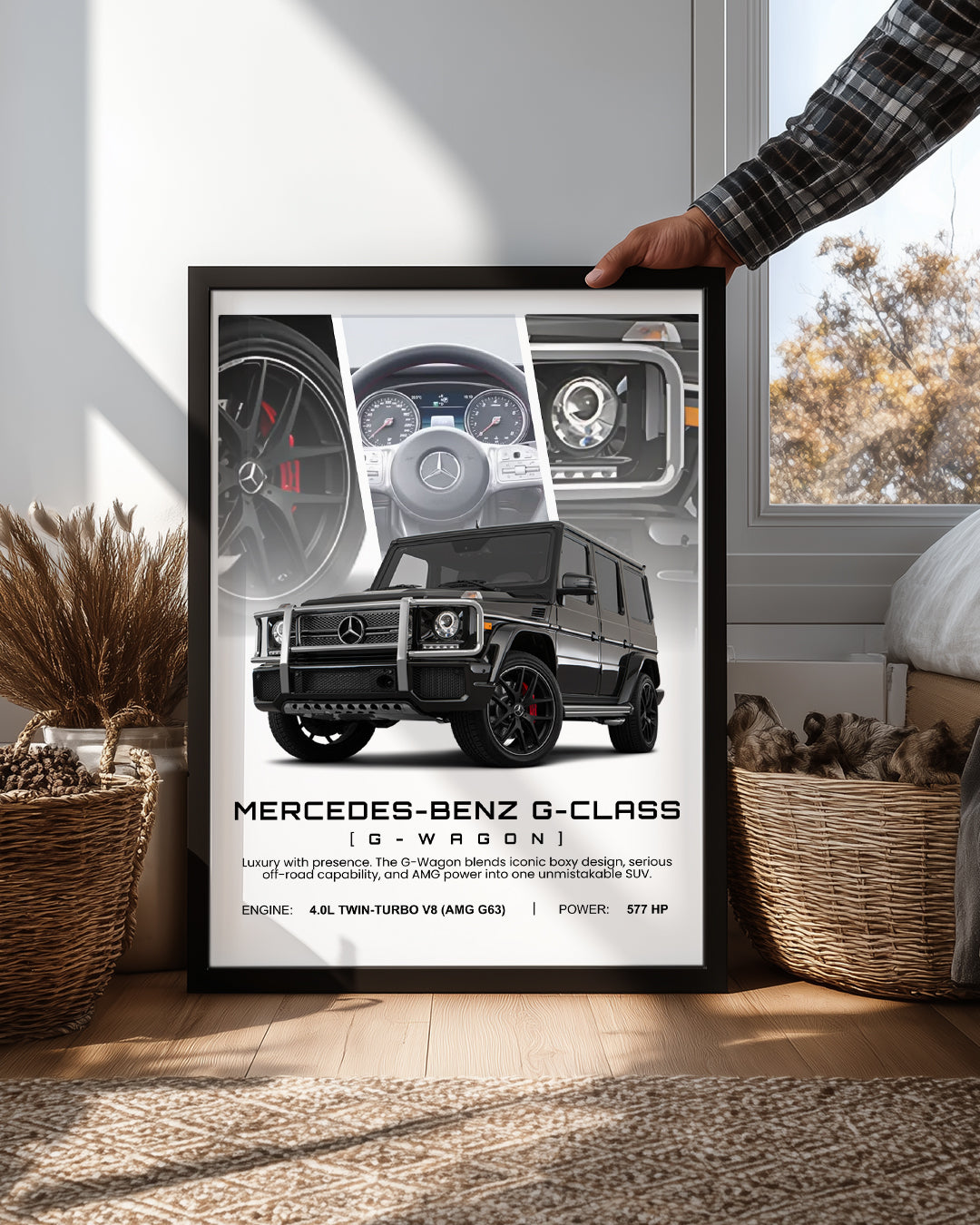 MercedesBenz GClass Poster Tablosu