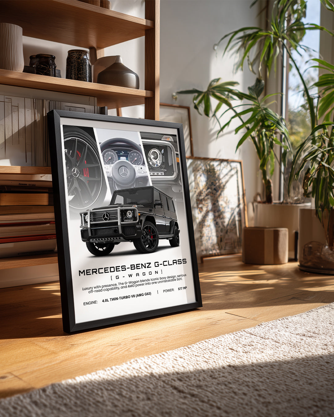 MercedesBenz GClass Poster Tablosu
