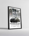 Mercedes AMG C63 S Poster Tablosu
