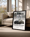 Mercedes AMG C63 S Poster Tablosu