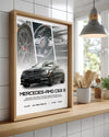 Mercedes AMG C63 S Poster Tablosu