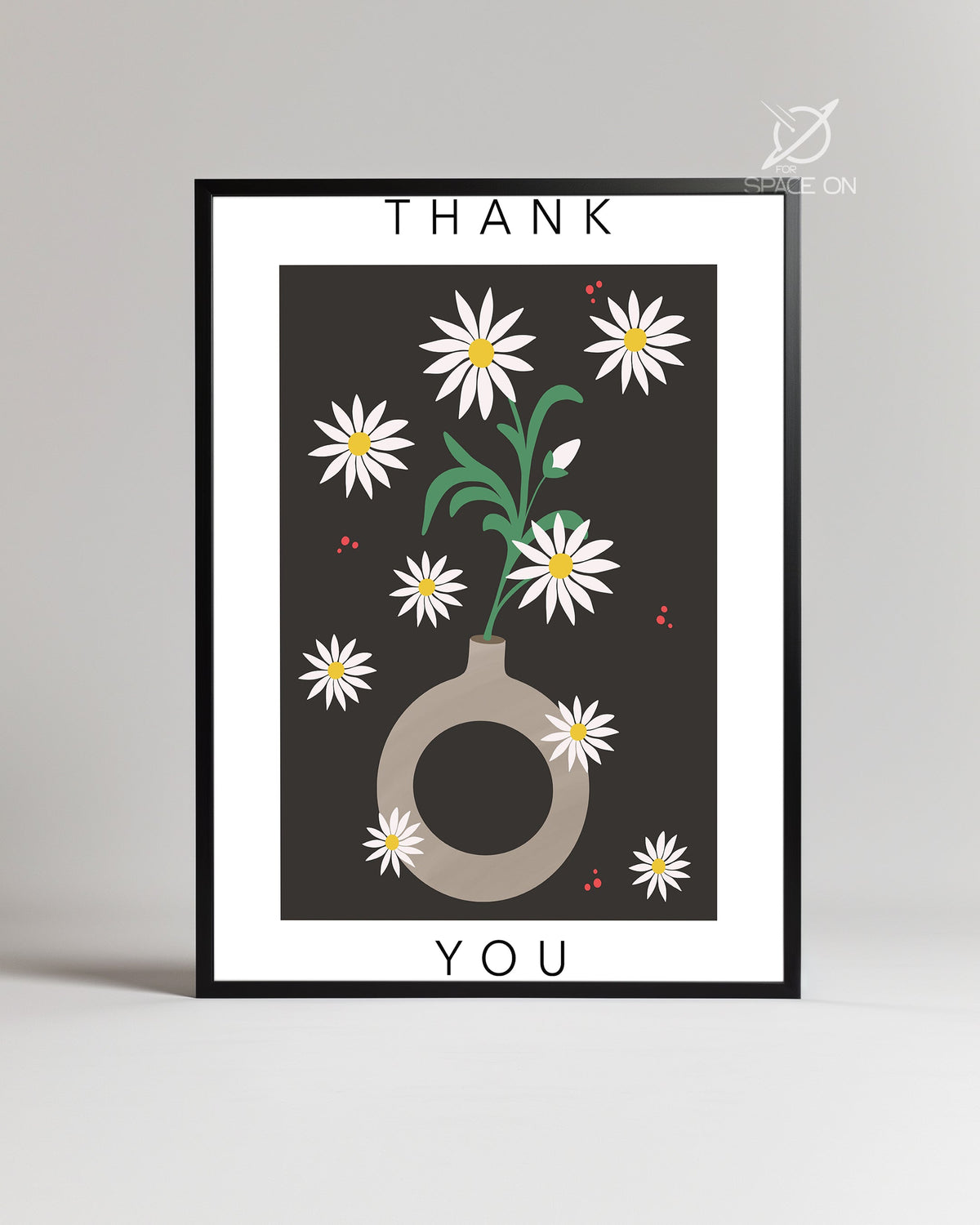 Mercie Discret Poster Tablosu