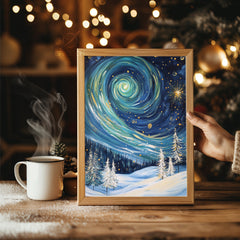 Mercury Glass Vintage Poster Tablosu