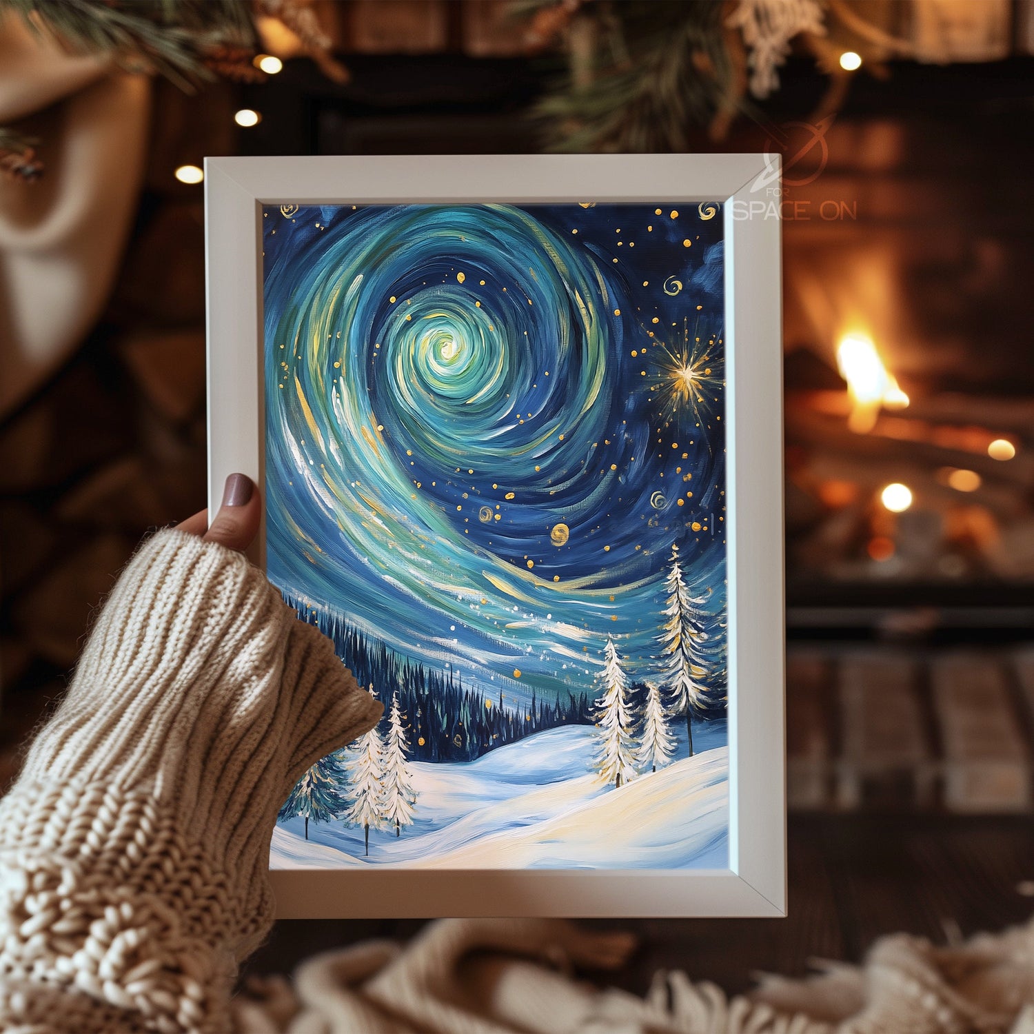 Mercury Glass Vintage Poster Tablosu