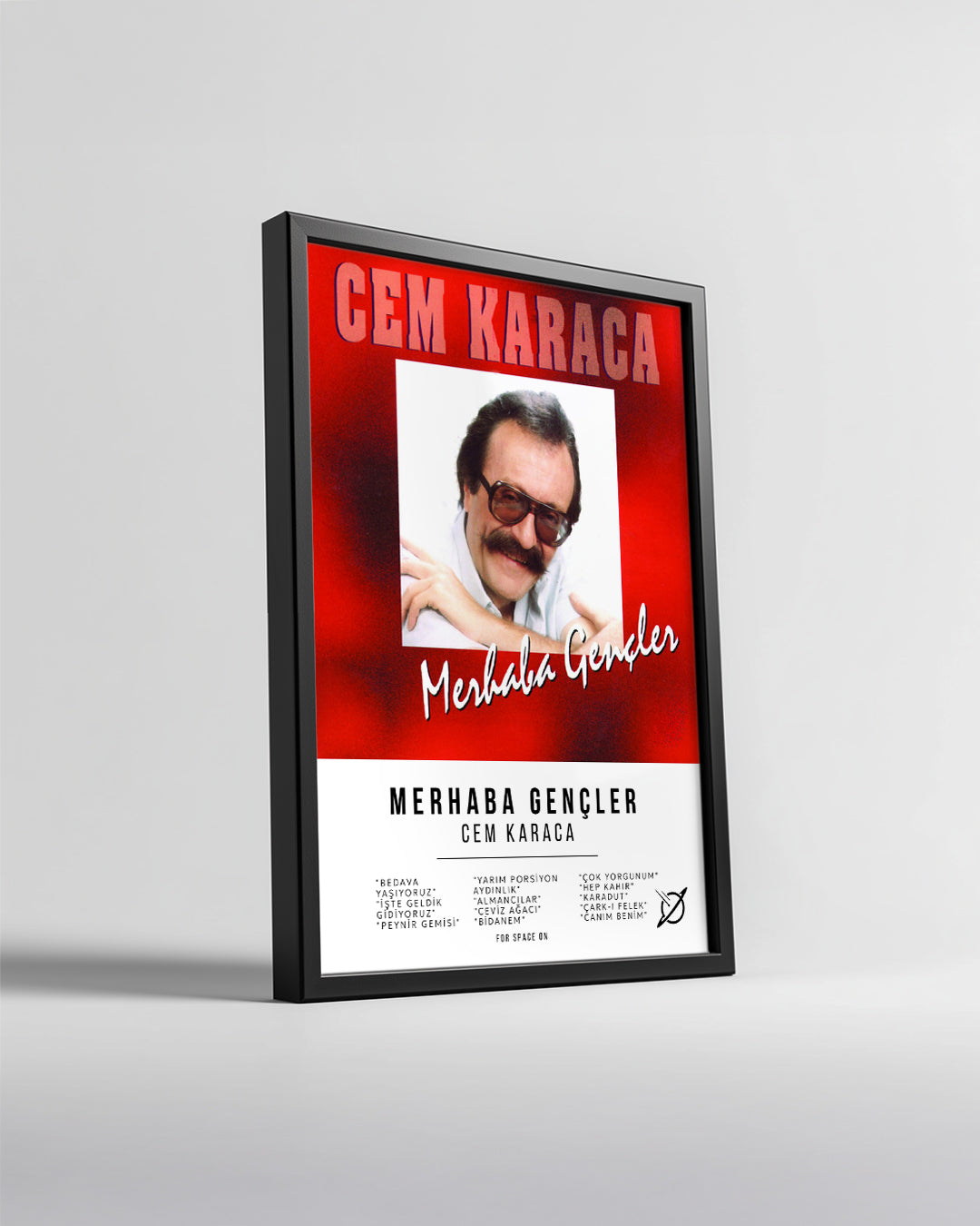 Merhaba Gençler - Cem Karaca Poster Tablosu