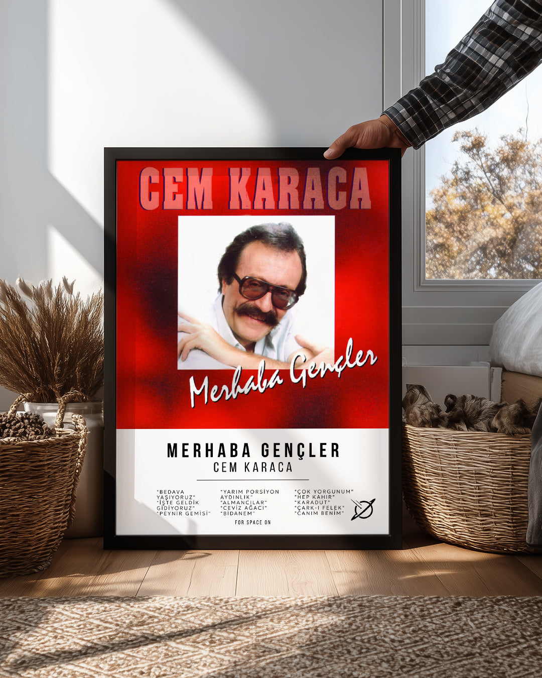 Merhaba Gençler - Cem Karaca Poster Tablosu
