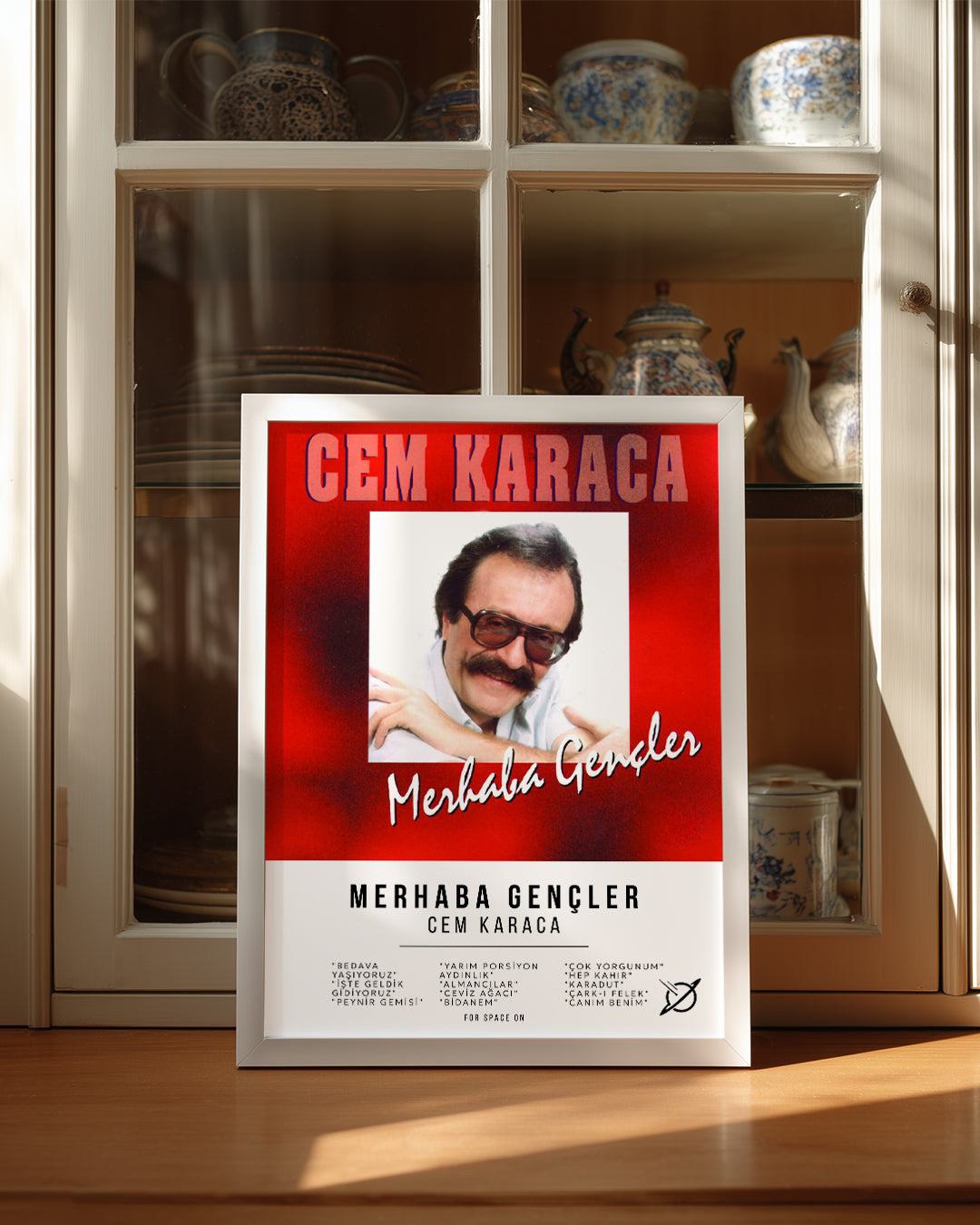 Merhaba Gençler - Cem Karaca Poster Tablosu