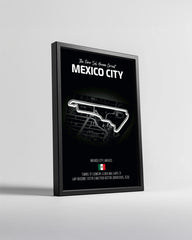 Mexico City Poster Tablosu