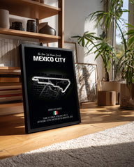 Mexico City Poster Tablosu