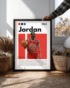 Michael Jordan 1963 Poster Tablosu