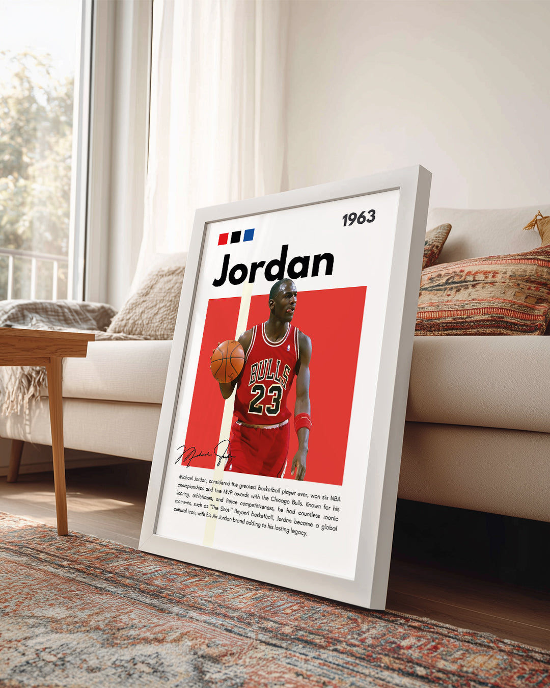 Michael Jordan 1963 Poster Tablosu