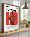 Michael Jordan 1963 Poster Tablosu