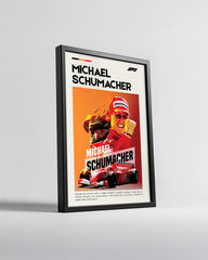Michael Schumacher Poster Tablosu