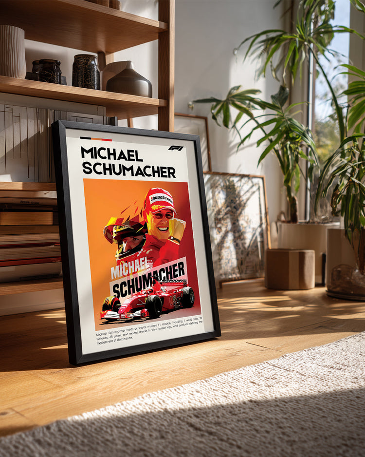 Michael Schumacher Poster Tablosu