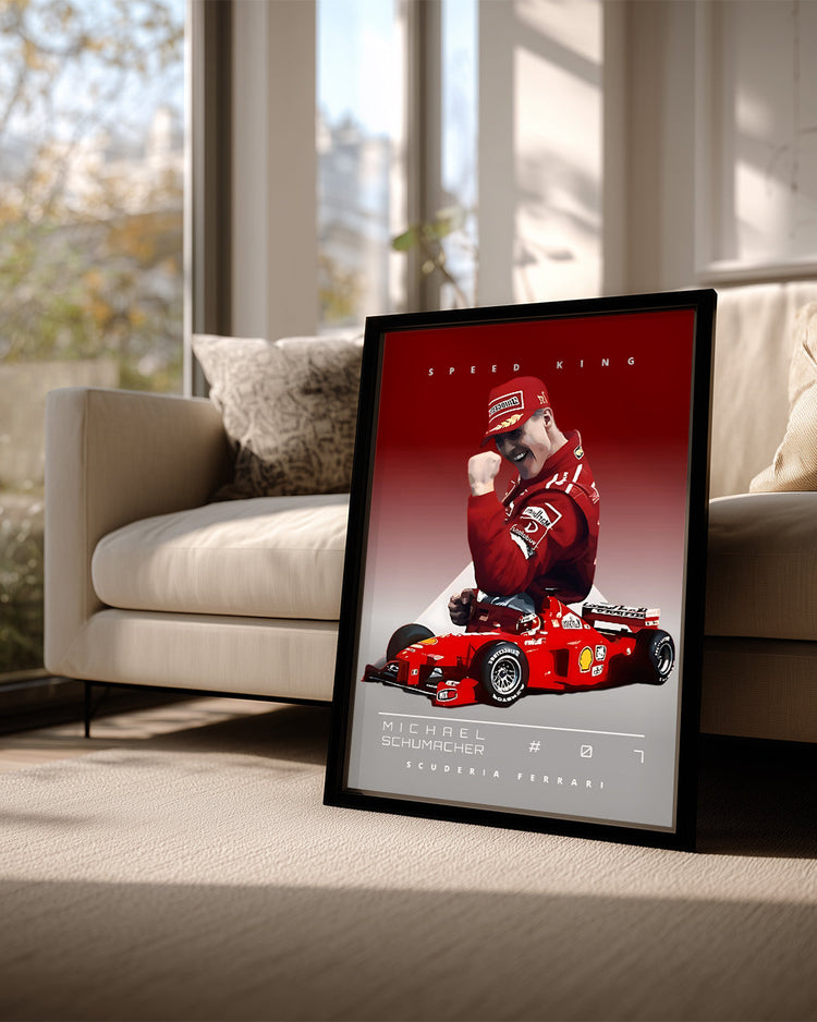 Michael Schumacher 7 Poster Tablosu