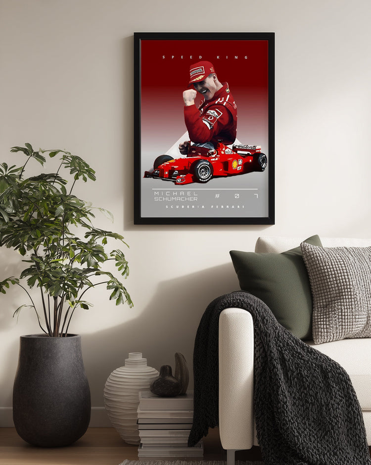 Michael Schumacher 7 Poster Tablosu