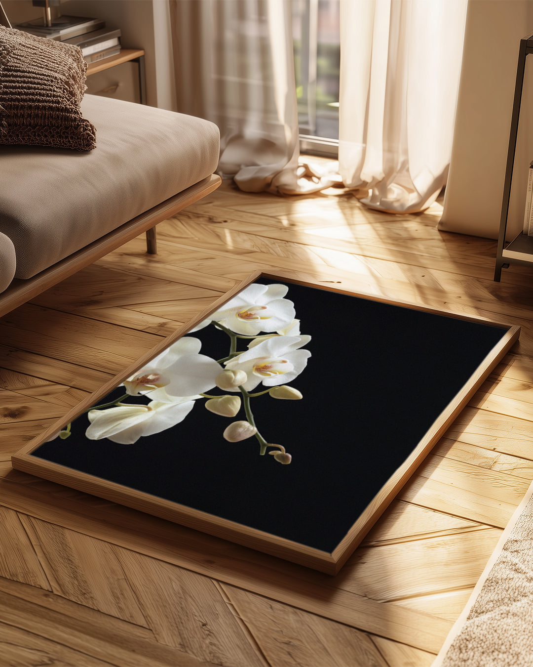 Midnight Orchid Poster Tablosu