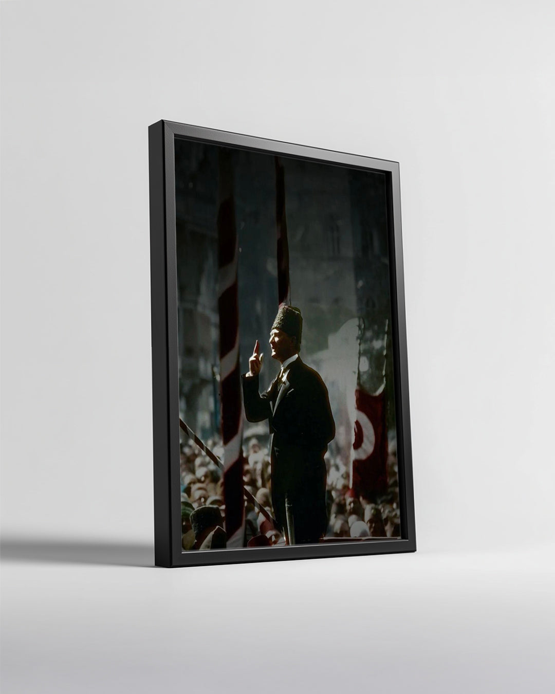 Millete Sesleniş: Konuşan Atatürk Poster Tablosu