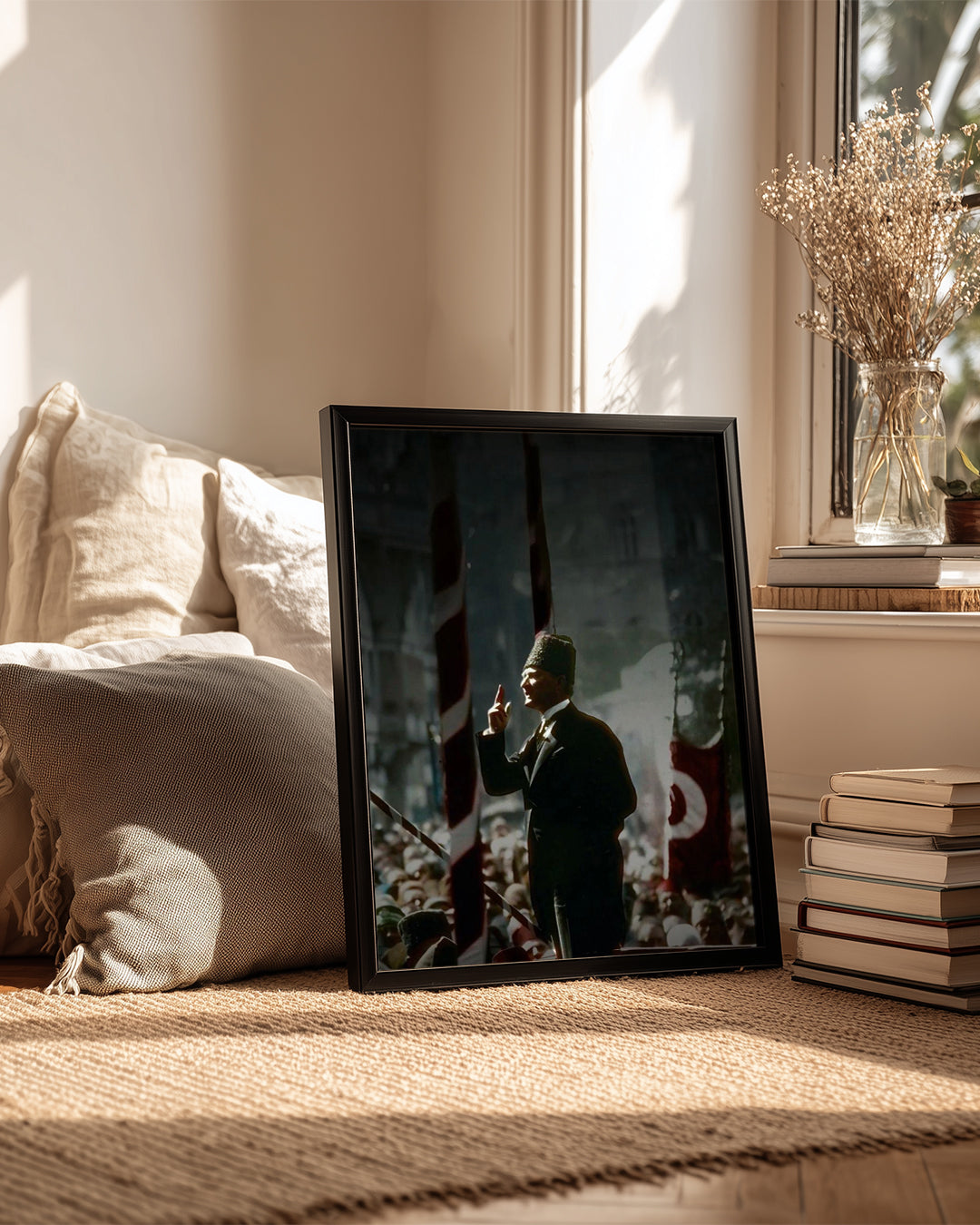 Millete Sesleniş: Konuşan Atatürk Poster Tablosu