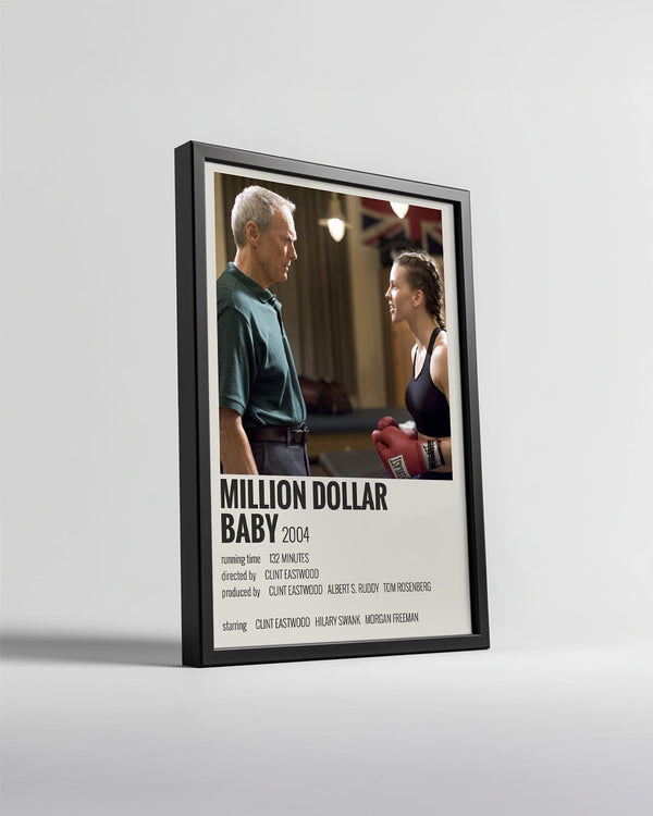 Million Dollar Baby Poster Tablosu