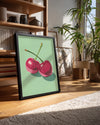 Mint Cherry Poster Tablosu