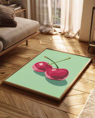 Mint Cherry Poster Tablosu