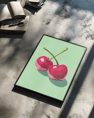 Mint Cherry Poster Tablosu