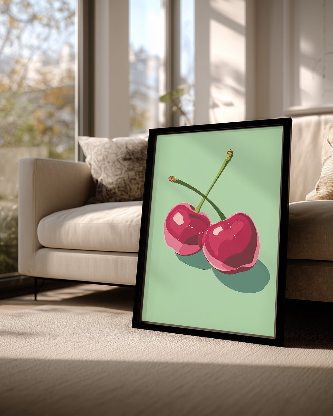 Mint Cherry Poster Tablosu