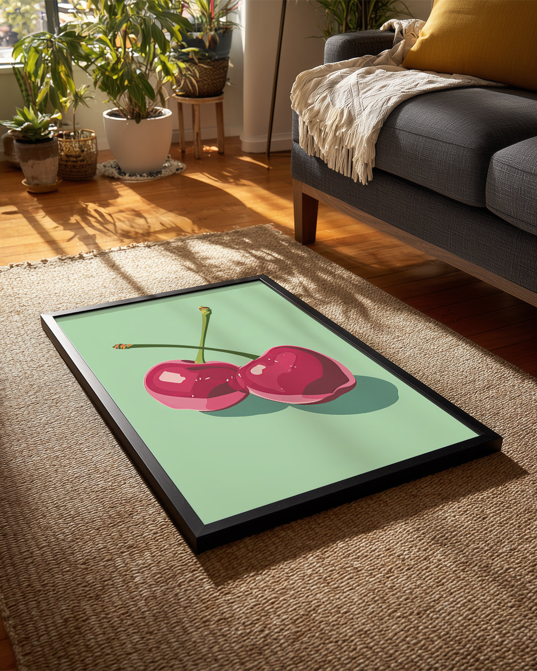Mint Cherry Poster Tablosu