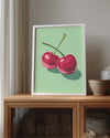 Mint Cherry Poster Tablosu