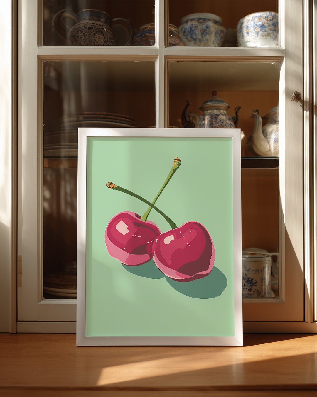 Mint Cherry Poster Tablosu