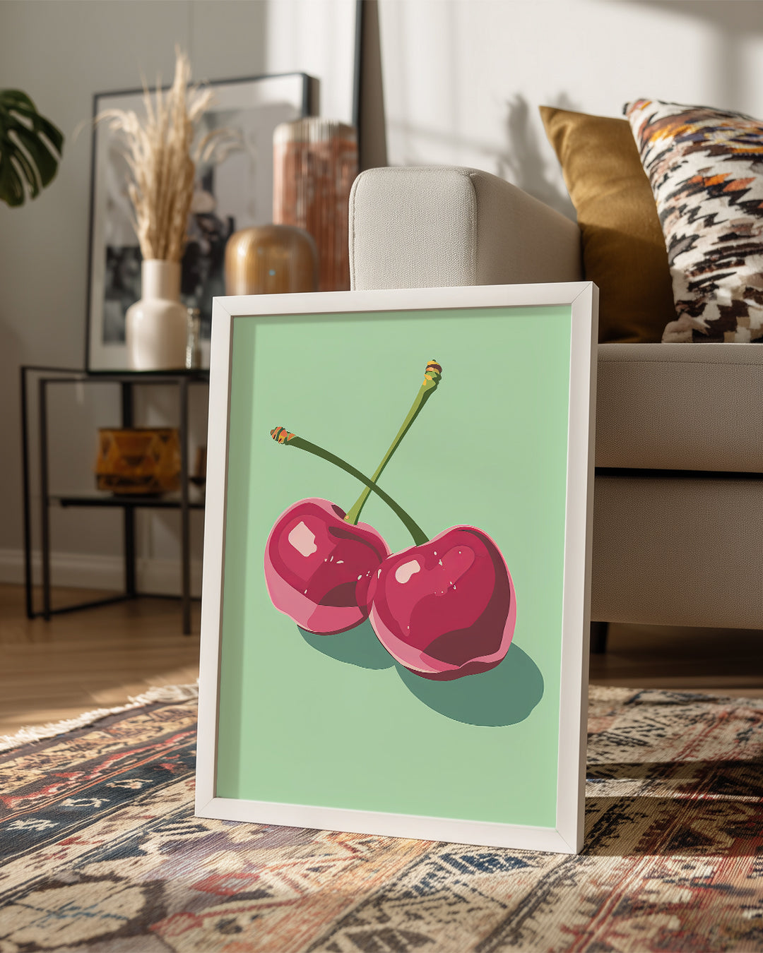 Mint Cherry Poster Tablosu