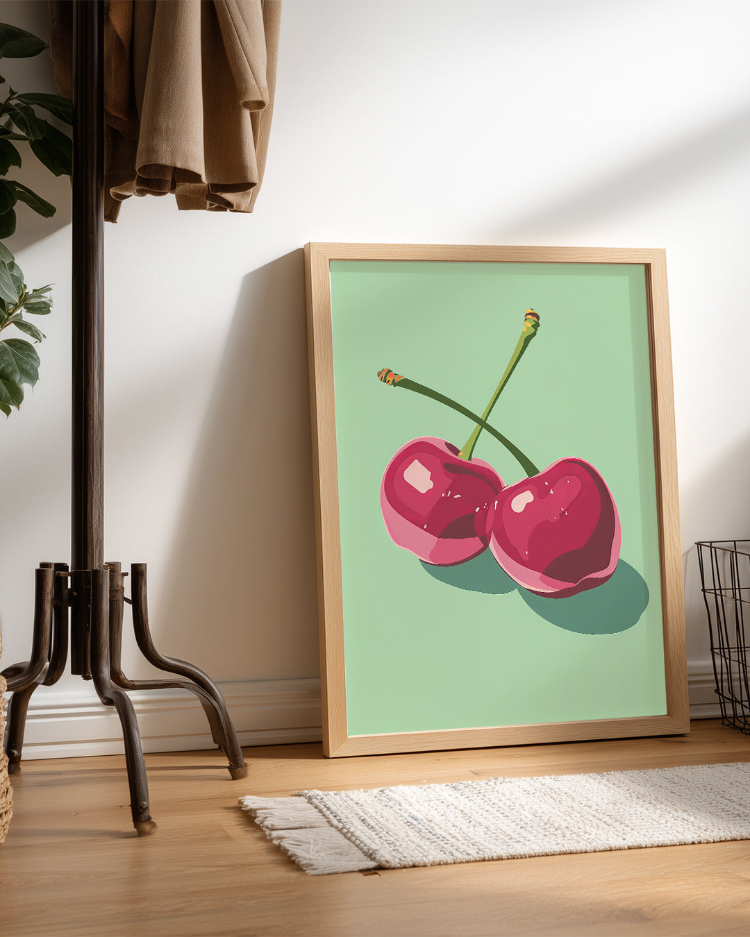 Mint Cherry Poster Tablosu