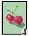 Mint Cherry Poster Tablosu
