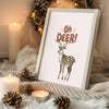 Mistletoe Hanging Art Poster Tablosu