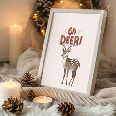 Mistletoe Hanging Art Poster Tablosu