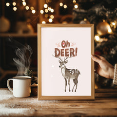 Mistletoe Hanging Art Poster Tablosu