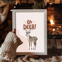 Mistletoe Hanging Art Poster Tablosu