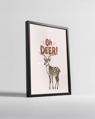 Mistletoe Hanging Art Poster Tablosu