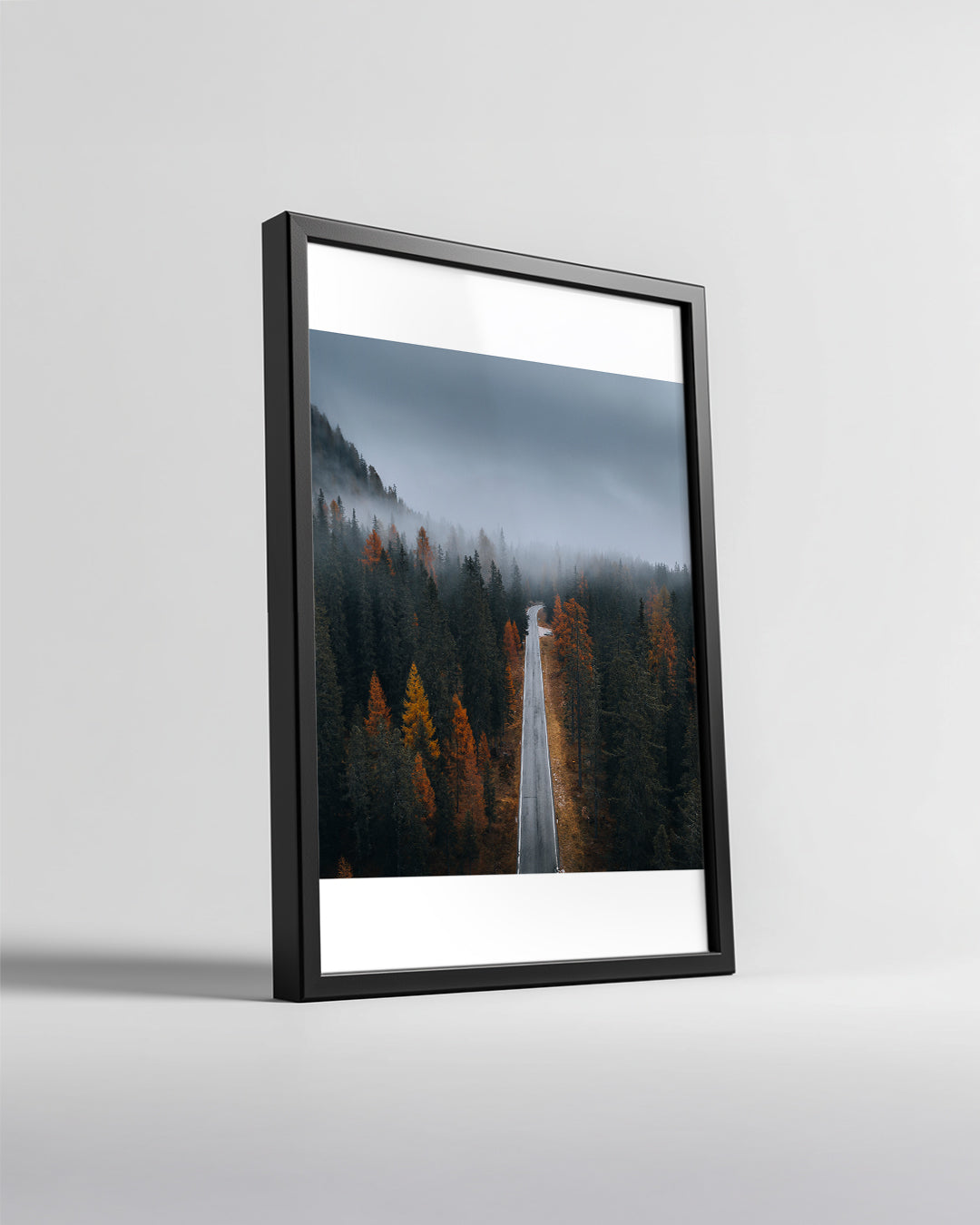 Misty Road Poster Tablosu