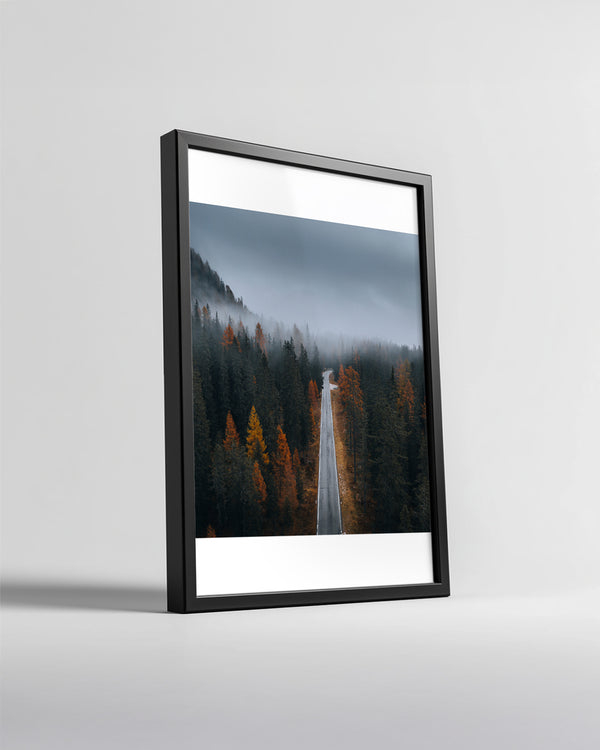 Misty Road Poster Tablosu