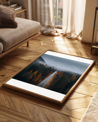 Misty Road Poster Tablosu