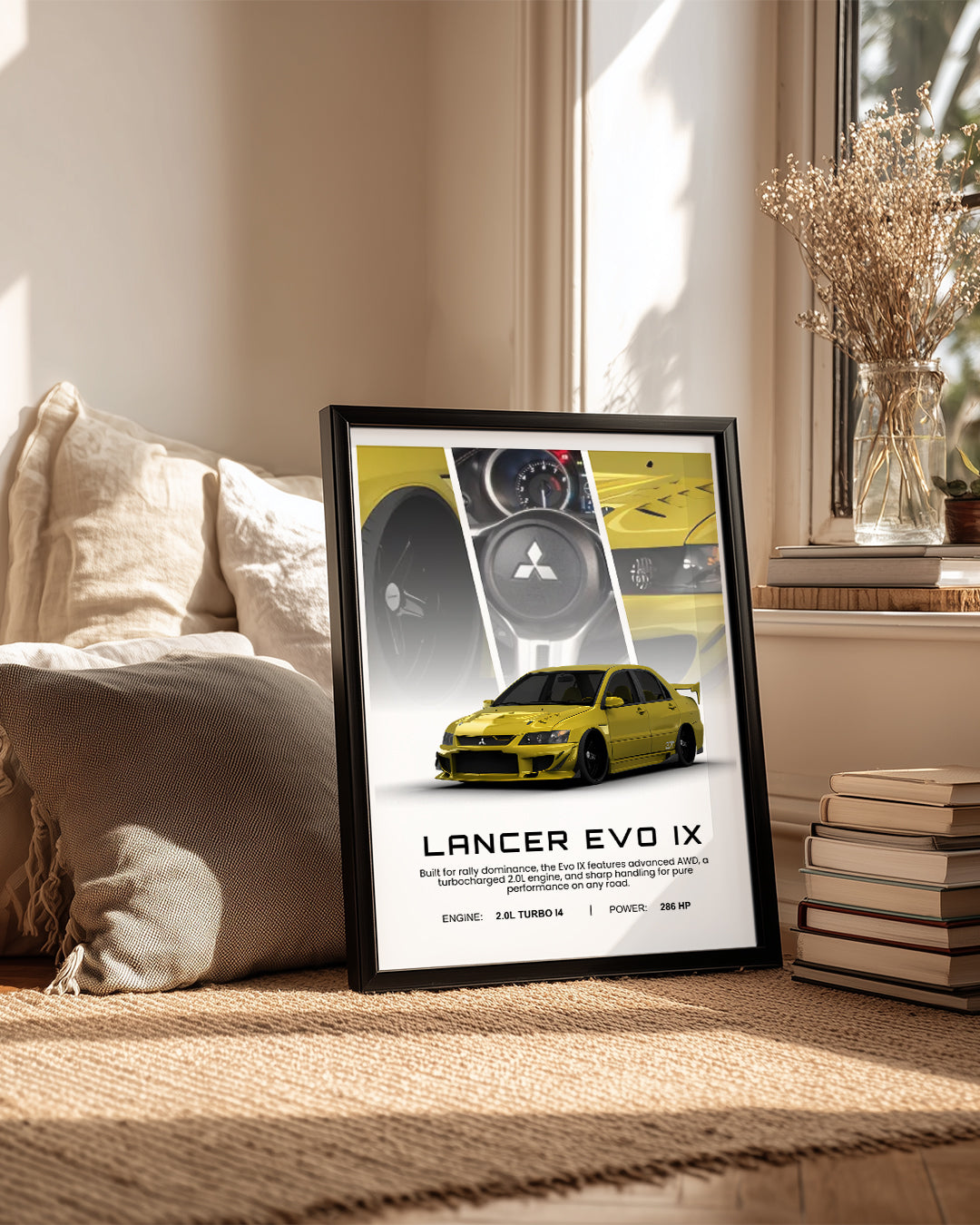 Mitsubishi Lancer Evo IX Poster Tablosu