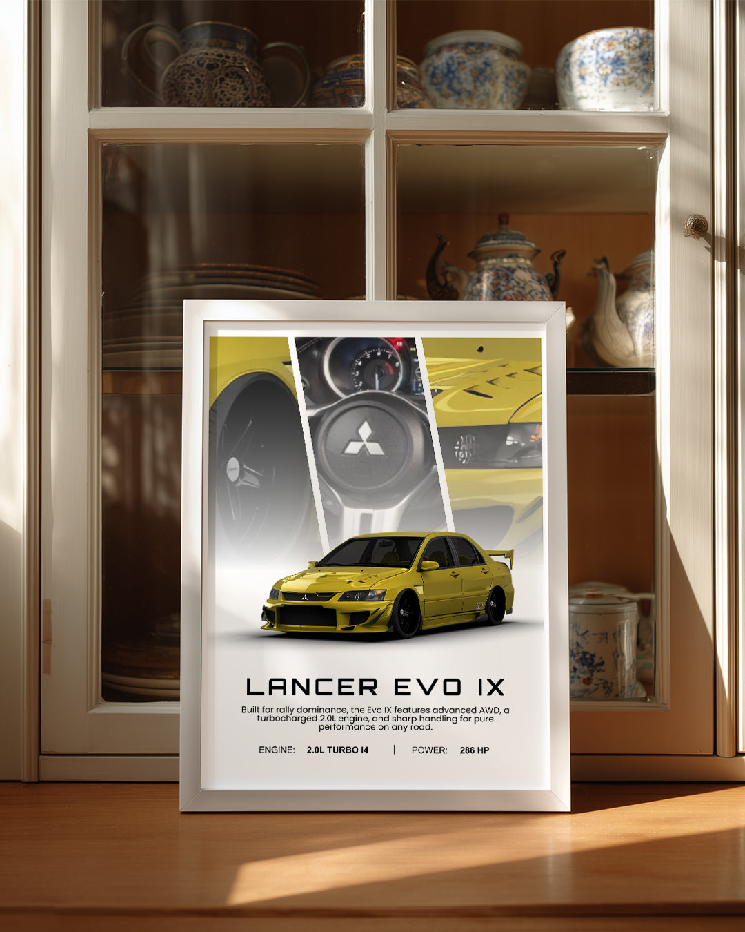 Mitsubishi Lancer Evo IX Poster Tablosu