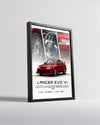 Mitsubishi Lancer Evo VI Poster Tablosu