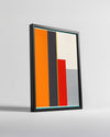 Modern Sanat Eseri - Renkli Geometrik Formlar Poster Tablosu